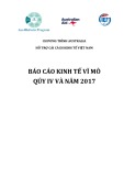 Báo cáo Kinh tế vĩ mô quý 4 năm 2017