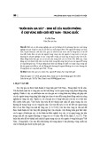 “Buôn bán gia súc” - sinh kế của người H’mông ở chợ vùng biên giới Việt Nam - Trung Quốc