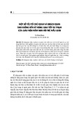 Một số yếu tố chủ quan và khách quan ảnh hưởng đến kỹ năng giao tiếp sư phạm của giáo viên mầm non với trẻ mẫu giáo