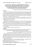 Chất lượng tiêu bản giải phẫu bệnh khi nhuộm bằng phương pháp Hematoxylin Eosin, có thay thế dung dịch Clear- Rite 3, cồn bằng dung dịch có thành phần chất hoạt động bề mặt