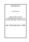 Luận án tiến sĩ Khoa học cây trồng: Nghiên cứu đặc tính ít hạt và một số biện pháp kỹ thuật nâng cao năng suất, chất lượng cam Sành Hà Giang