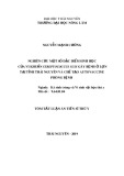 Tóm tắt Luận án tiến sĩ Thú y: Nghiên cứu một số đặc điểm sinh học của vi khuẩn Streptococcus suis gây bệnh ở lợn tại tỉnh Thái Nguyên và chế tạo Autovaccine phòng bệnh