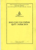 Báo cáo tài chính quý 1 năm 2019 - Công ty cổ phần Cấp thoát nước Cần Thơ