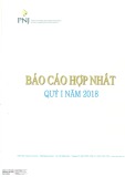 Báo cáo tài chính hợp nhất quý 1 năm 2018 - Công ty cổ phần Vàng bạc Đá quý Phú Nhuận