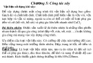 Bài giảng Chương 5: Công tác xây dựng