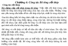 Bài giảng Chương 6: Công tác bê tông cốt thép