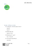 Hệ thống công thức mô hình hóa môi trường