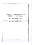 Chương trình đào tạo nghề trình độ dưới 3 tháng – Kỹ thuật nuôi cua biển