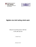 Nghiên cứu tình huống chính sách