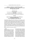 Nghiên cứu ảnh hưởng của nhiệt độ đến quá trình chuyển hóa Pentachlorobenzene thành các hợp chất ít clo hơn ở điều kiện phòng thí nghiệm