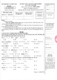 Đề thi tuyển sinh vào lớp 10 THPT năm 2019-2020 môn Tiếng Nhật có đáp án - Sở GD&ĐT Hà Nội