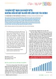 10 năm Việt Nam gia nhập WTO: Những vấn đề đặt ra đối với lĩnh vực tài chính