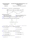 Đề thi thử THPT Quốc gia lần 1 môn Toán năm 2019-2020 có đáp án - Trường THPT chuyên Phan Bội Châu