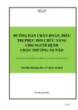 Hướng dẫn chẩn đoán, điều trị phục hồi chức năng cho người bệnh chấn thương sọ  não (Tài liệu Hướng dẫn về Vật lý trị liệu)