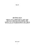 Hướng dẫn phòng ngừa nhiễm khuẩn tiết niệu liên quan đến đặt ống thông tiểu trong các cơ sở khám bệnh, chữa bệnh (Ban hành theo Quyết định số: 3916/QĐ-BYT ngày 28/8/2017 của Bộ trưởng Bộ Y tế)