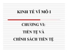 Bài giảng Kinh tế vĩ mô I: Chương 6 - ThS. Nguyễn Thị Hồng