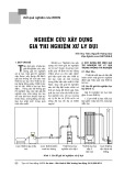 Nghiên cứu xây dựng giá thí nghiệm xử lý bụi