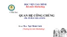 Bài giảng: Quan hệ công chúng - Chương 2: Hoạch định chiến lược pr