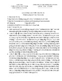 Đề cương chi tiết học phần Kinh tế lượng trong phân tích và dự báo kinh tế xã hội trình độ đào tạo Thạc sỹ