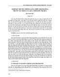 Nghề đá truyền thống làng Nhồi (Thanh Hóa) trước tác động của quá trình đô thị hóa