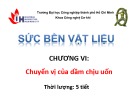 Bài giảng Sức bền vật liệu: Chương 6 - ĐH Công nghiệp TP.HCM