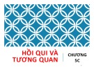 Bài giảng Toán tài chính - Chương 5c: Hồi quy và tương quan