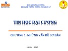 Bài giảng Tin học đại cương:  Chương 1 - Ngô Thùy Linh