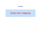 Bài giảng Điều khiển nhúng - Chương 2: Ngôn ngữ VERILOG