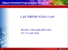 Bài giảng Lập trình nâng cao: Bài 1 - Lý Anh Tuấn