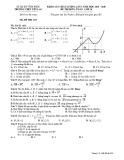 Đề KSCL lần 1 môn Toán lớp 10 năm 2019-2020 - Sở GD&ĐT Vĩnh Phúc - Mã đề 303