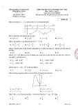 Đề thi HK 1 môn Toán lớp 12 năm 2019-2020 - Sở GD&ĐT Đồng Tháp