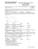 Đề thi thử THPT Quốc gia môn Hóa học năm 2020 - THPT Phan Bội Châu