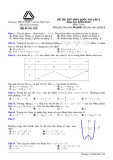 Đề thi thử THPT quốc gia lần 2 môn Toán năm học 2018-2019 - Trường THCS-THPT Lương Thế Vinh