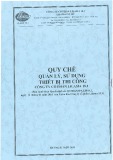 Quy chế quản lý, sử dụng thiết bị thi công - Công ty Cổ phần Lilama 18.1