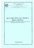 Quy chế công tác thi đua khen thưởng - Công ty Cổ phần Lilama 18.1