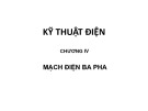 Bài giảng Kỹ thuật điện: Chương 4 - ThS. Phạm Khánh Tùng