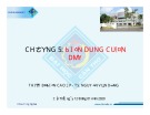 Bài giảng Thiết bị điện cao áp: Chương 5 - TS. Nguyễn Văn Dũng