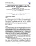 The role analysis of accrual management on loss - loan provision factor and fair value accounting to earnings volatility