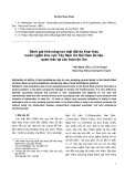 Đánh giá khả năng lún mặt đất do khai thác nước ngầm khu vực Tây Nam Hà Nội theo tài liệu quan trắc tại các trạm đo lún