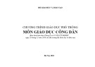 Bài giảng Chương trình giáo dục phổ thông môn Giáo dục công dân