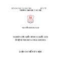 Luận án tiến sĩ Y học: Nghiên cứu kiểu hình và kiểu gen ở bệnh nhi beta-thalassemia