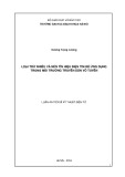 Luận án tiến sĩ Kỹ thuật điện tử: Loại trừ nhiễu và nén tín hiệu điện tim để ứng dụng trong môi trường truyền dẫn vô tuyến