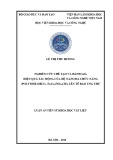 Luận án tiến sĩ Khoa học vật liệu: Nghiên cứu chế tạo và đánh giá hiệu quả tác động của hệ nano đa chức năng (polymer-drugFe3O4-folate) lên tế bào ung thư