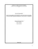 Summary of the Doctor thesis of Sociology: Role of grassroots socio political organizations in ensuring social security for rural residents: Case study in 2 communes