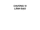 Bài giảng Quản trị học - Chương 6a: Lãnh đạo