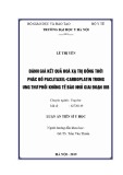 Luận án tiến sĩ Y học: Đánh giá kết quả hoá xạ trị đồng thời phác đồ paclitaxel- carboplatin trong ung thư phổi không tế bào nhỏ giai đoạn IIIB tại Bệnh viện K