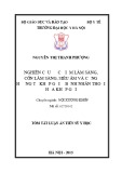 Tóm tắt Luận án tiến sĩ Y học: Nghiên cứu đặc điểm lâm sàng, cận lâm sàng, siêu âm và cộng hưởng từ khớp gối ở bệnh nhân thoái hóa khớp gối