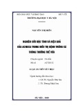 Luận án tiến sĩ Y học: Nghiên cứu độc tính và hiệu quả của ACNECA trong điều trị bệnh trứng cá thông thường thể vừa