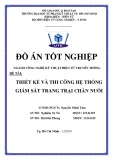 Đồ án tốt nghiệp Kỹ thuật điện tử truyền thông: Thiết kế và thi công hệ thống giám sát trang trại chăn nuôi