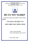 Đồ án tốt nghiệp Kỹ thuật điện tử truyền thông: Ứng dụng chatbot và điều khiển nhà thông minh